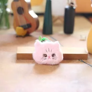 Милая маленькая лягушка-кошелек для монет, подвеска, плюшевая игрушка, кукла, сумка для котенка, подвесной брелок, кукла 12cm