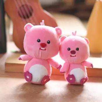 Милая маленькая мышка, маленькая подвеска, плюшевая игрушка, кукла, школьный рюкзак, сумка, подвесное украшение, брелок, кукла 8Cm