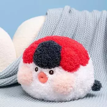 Милая маленькая плюшевая игрушка-кукла в виде золотой рыбки, пухлая кукла-рыбка, детская кукла для сна 40cm красный