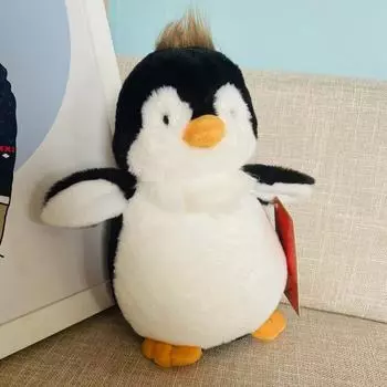 Милая маленькая плюшевая игрушка-пингвин, детская успокаивающая кукла для сна, кукла, свадебная кукла для игрового автомата, подарок на день рождения Medium 35cm