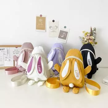 Милая маленькая сумка 2024 новая нагрудная сумка женская летняя ins нишевая японская студенческая модная крутая сумка-мессенджер маленький рюкзак белый