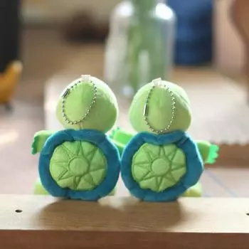 Милая милая Aolemila Маленькая Черепашка Подвеска Плюшевая Игрушка Кукла Сумка Подвесной Брелок Тряпичная Кукла 12 cm