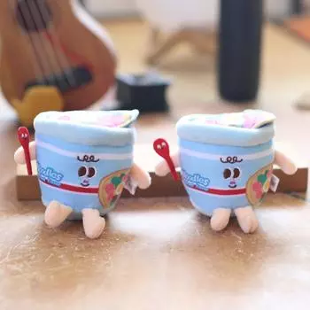 Милая милая чашка для чая с молоком, плюшевая игрушка, кукла, мультяшная сумка, подвесной брелок, тряпичная кукла, кукла 12 cm