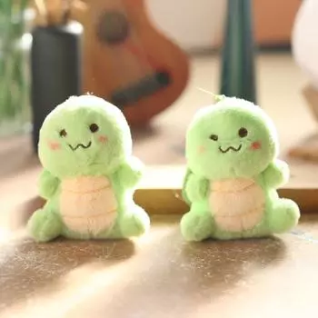 Милая милая маленькая черепашка кулон плюшевая игрушка кукла мультяшная сумка подвесной брелок тряпичная кукла кукла 12Cm