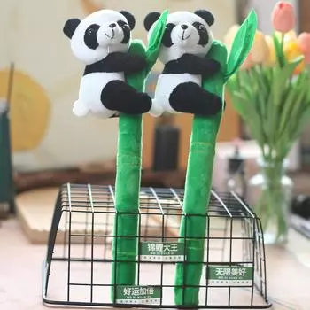 Милая милая маленькая кукла панда мягкая игрушка кулон национальное достояние гигантская панда тряпичная кукла кукла 25cm