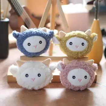 Милая милая маленькая овечка подвеска плюшевая игрушка кукла маленькая сумка Овен подвесное украшение брелок кукла кукла 11 cm.