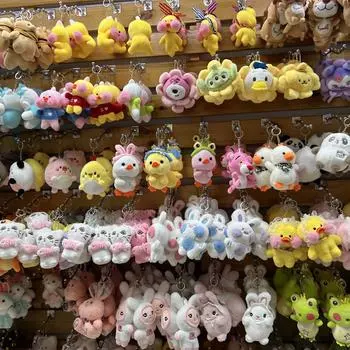 Милая милая маленькая подвеска плюшевая игрушка кукла сумка подвесное украшение брелок смешанная праздничная кукла тряпичная кукла 11cm