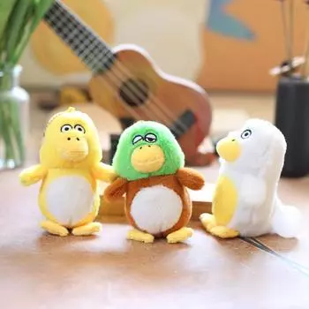 Милая милая маленькая уточка кулон плюшевая игрушка кукла сумка подвесной брелок кукла кукла кукла 12 cm.