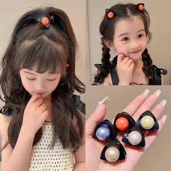 Милая милая маленькая заколка для девочек, зажим для волос принцессы, зажим для хвоста, челка, заколка для сломанных волос, аксессуары для укладки волос для девочек