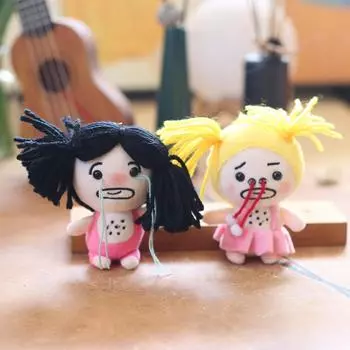Милая милая плачущая девочка кулон плюшевая игрушка кукла Сейлор Мун сумка подвесной брелок кукла 12 cm