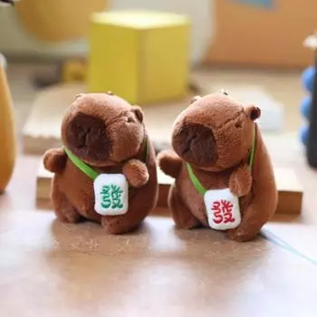 Милая милая подвеска Капибала плюшевая игрушка кукла сумка подвесное украшение брелок кукла кукла кукла 15 cm.