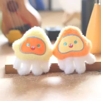 Милая милая подвеска в виде медузы, плюшевая игрушка, кукла, мультяшный осьминог, сумка, подвесное украшение, брелок, кукла, кукла 12 cm