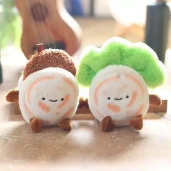 Милая милая Roujiamo маленькая подвеска плюшевая игрушка кукла мультяшная сумка подвесной брелок украшение кукла кукла 15cm