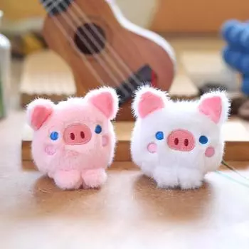 Милая милая свинья подвеска плюшевая игрушка кукла мультяшная свинья сумка подвесное украшение брелок кукла кукла 11 cm.