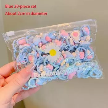 Милая модная резинка труба детская восточная связанная детская резинка для волос аксессуары для волос уникальные Strawberry