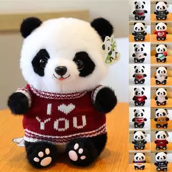 Милая мягкая игрушка ко Дню святого Валентина, мягкая игрушка в виде животного, фигурка в виде любви One Size розовый