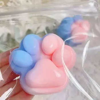 Милая мягкая игрушка-коготь для кошек, сжимающая медленный отскок, мягкая игрушка-моти, мультяшные игрушки для снятия стресса, для взрослых, оригинальные подарки