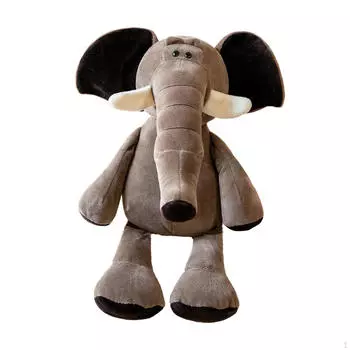 Милая мягкая игрушка, мультяшный слон, плюшевая игрушка для домашнего декора, мягкая игрушка, кукла