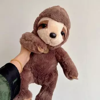 Милая мягкая кукла панда спит с успокаивающими животными, плюшевые игрушки, слон, детские куклы, свадебные подарки Small Total length 30cm