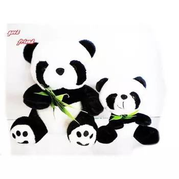 Милая мягкая плюшевая игрушка панда, кукла, игрушка для детей, подарок 12 см, верхняя часть