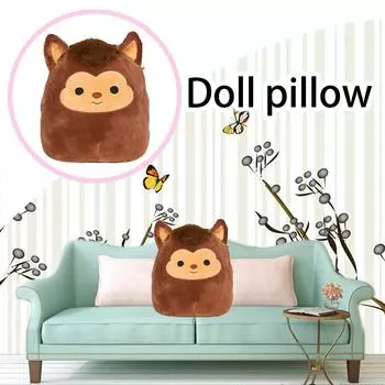 Милая мультяшная кукла, плюшевая игрушка, забавная рождественская милая мягкая игрушка