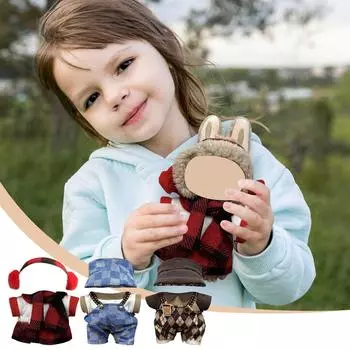 Милая мультяшная кукольная одежда - 17 см Милая кукольная одежда Аксессуары для кукол One Size