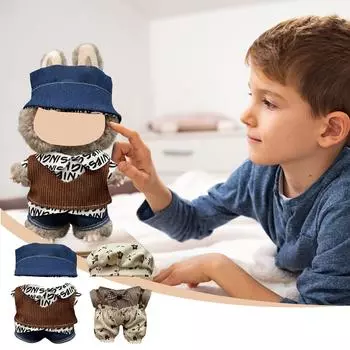 Милая мультяшная кукольная одежда - 17 см Милая кукольная одежда Аксессуары для кукол One Size