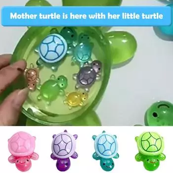 Милая мультяшная огромная открывающаяся черепаха, домашний декор, изделия из смолы, миниатюрные фигурки, креативные модные настольные украшения, аксессуары A3