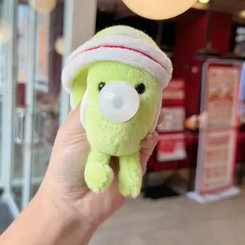 Милая мультяшная плюшевая игрушка-теннисистка, плюшевая кукла, кулон, креативная кавайная пушистая плюшевая игрушка, брелок, мягкий подарочный рюкзак, кулон