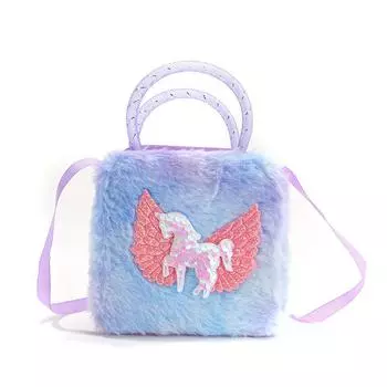 Милая мультяшная плюшевая сумка-мессенджер, мини-сумка для малышей, детская сумка через плечо, детский кошелек для ключей и монет, детская сумка через плечо для девочек, маленькая