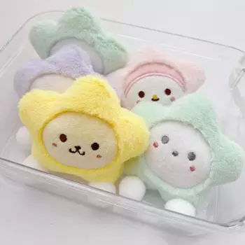 Милая мультяшная плюшевая звезда брошь для девочек одежда значки булавки рюкзаки кулон школьник дети украшения аксессуары фиолетовый