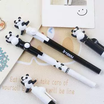 Милая панда 0,38 мм нейтральная ручка для студентов специальный наконечник шариковая ручка пишущие инструменты подарок для школы офис