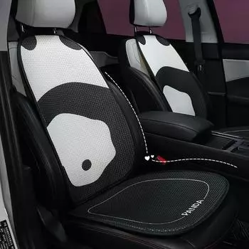 Милая панда автомобильная подушка сотовая дышащая удобная подушка для автомобильного сиденья креативная летняя автомобильная подушка с мультяшным рисунком Headrest