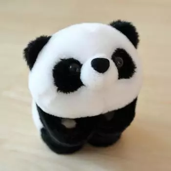 Милая панда плюшевое кольцо на руку животное пощечина защелкивающийся браслет браслет для детей игрушки как подарок на день рождения