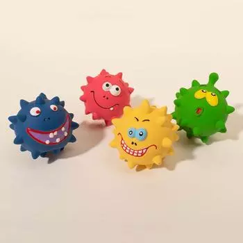 Милая пищащая собака, интерактивная жевательная игрушка, устойчивая к укусам щенка, шип для чистки зубов, молярная игрушка для жевания, игрушки для собак, принадлежности розы красного