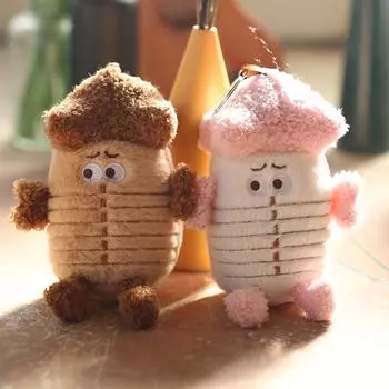 Милая плюшевая башня, маленькая подвеска, плюшевая игрушка, кукла, мультяшная сумка, подвесное украшение, брелок, кукла, кукла 13cm
