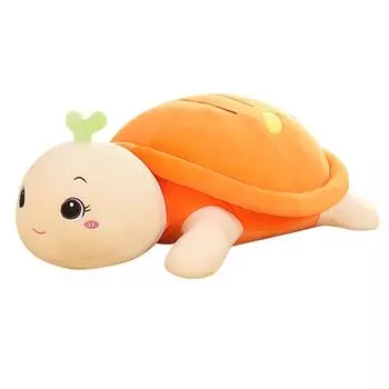 Милая плюшевая игрушка черепаха кавайная кукла мягкая мягкая игрушка животное красочная черепаха подушка дети девочки подарок на день рождения 45cm
