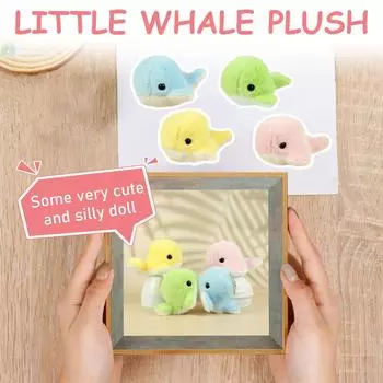 Милая плюшевая игрушка кукла Милая плюшевая игрушка Милая имитация плюшевой куклы Детский подарок One Size синий