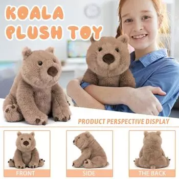 Милая плюшевая игрушка кукла Милая плюшевая игрушка Милая имитация плюшевой куклы Детский подарок One Size