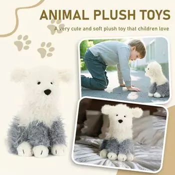 Милая плюшевая игрушка кукла Милая плюшевая игрушка Милая имитация плюшевой куклы Детский подарок One Size