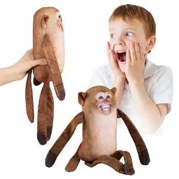 Милая плюшевая игрушка плюшевая кукла плюшевая кукла One Size коричневый