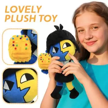 Милая плюшевая игрушка плюшевая кукла плюшевая кукла One Size синий