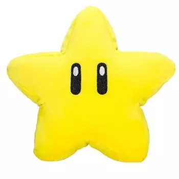 Милая плюшевая игрушка-подушка в виде пятиконечной звезды One Size жёлтый