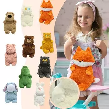 Милая плюшевая игрушка-собака с большим носом Дай-Дай, мишка Дай-Дай, кукла-динозавр, детская кукла-подушка, девочка. One Size бежевый