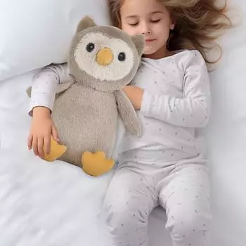 Милая плюшевая игрушка сова Nipete, плюшевая игрушка, подходит для детских игрушек One Size