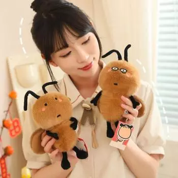 Милая плюшевая игрушка таракан 7,88 дюйма, мягкая сенсорная кукла-животное, забавная мультяшная игрушка-обнимашка в виде таракана для детей, подарок на день рождения A