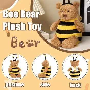 Милая плюшевая кукла Bee Bear, интересная кукла Barcelo Bear One Size