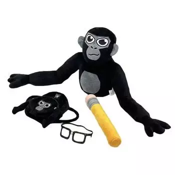 Милая плюшевая кукла игрушка подарок мультфильм детская тряпичная кукла кукла чёрный