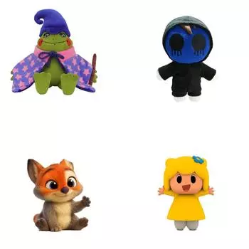 Милая плюшевая кукла игрушка подарок мультфильм детская тряпичная кукла кукла One Size