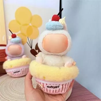 Милая плюшевая кукла игрушка подарок мультфильм детская тряпичная кукла сменная одежда, плюшевые игрушки аксессуары One Size